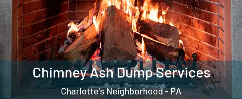 Chimney Ash Dump Services Charlotte's Neighborhood - PA