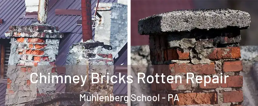 Chimney Bricks Rotten Repair Muhlenberg School - PA