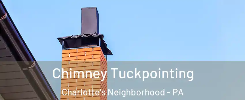Chimney Tuckpointing Charlotte's Neighborhood - PA