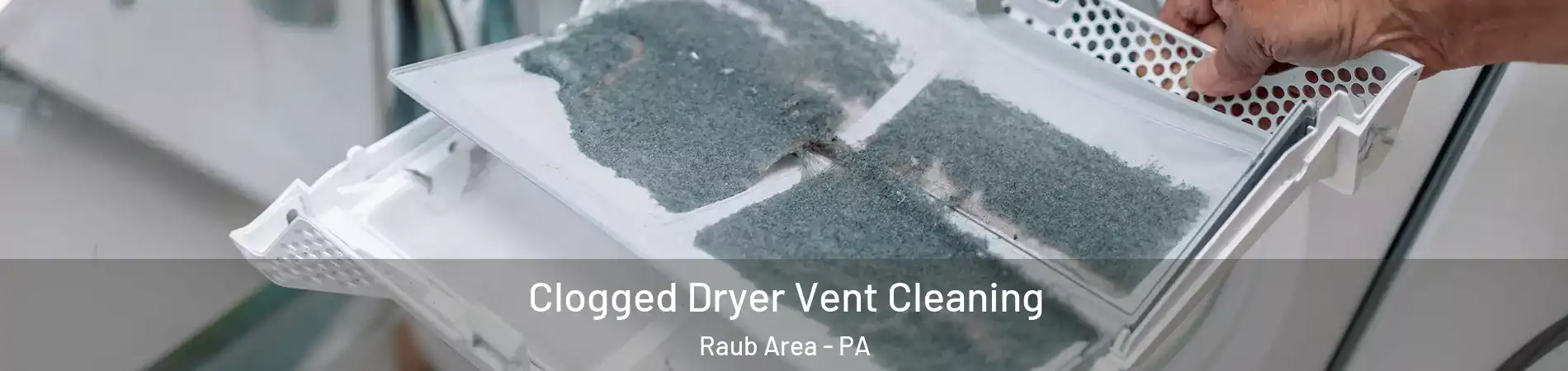 Clogged Dryer Vent Cleaning Raub Area - PA