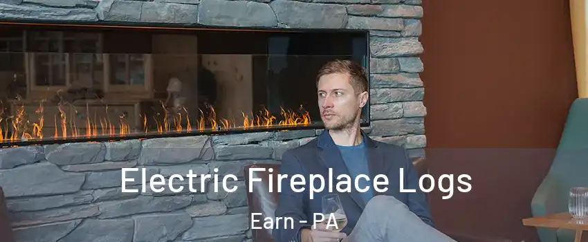 Electric Fireplace Logs Earn - PA