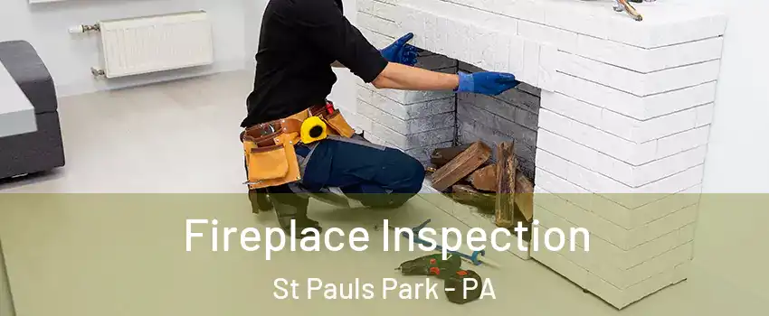 Fireplace Inspection St Pauls Park - PA