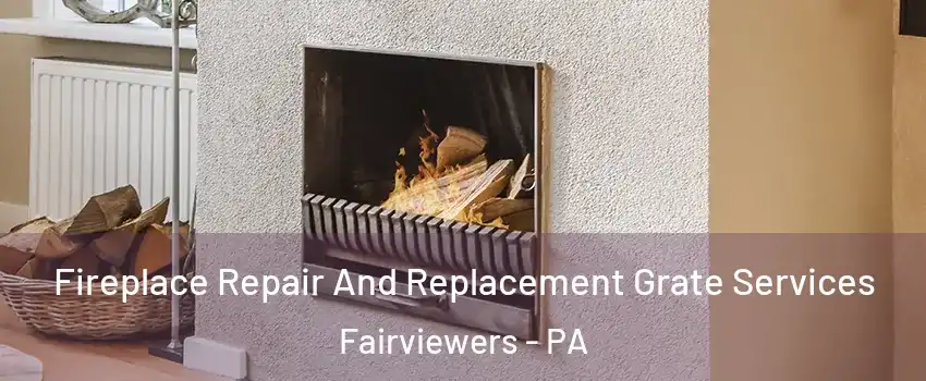 Fireplace Repair And Replacement Grate Services Fairviewers - PA