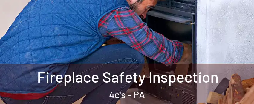 Fireplace Safety Inspection 4c's - PA