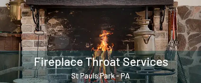 Fireplace Throat Services St Pauls Park - PA