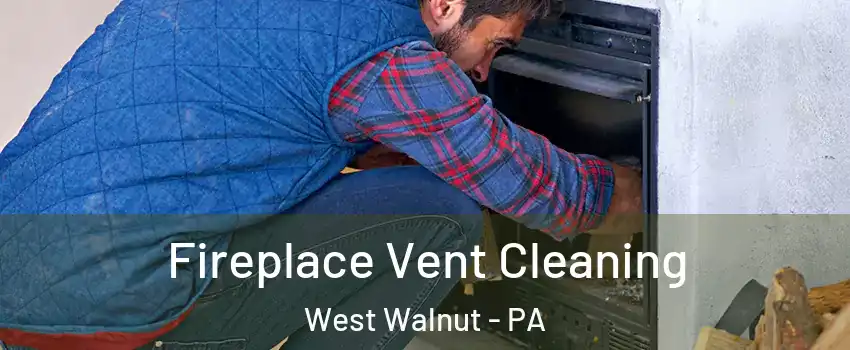 Fireplace Vent Cleaning West Walnut - PA