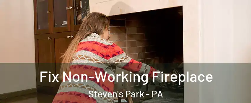 Fix Non-Working Fireplace Steven's Park - PA