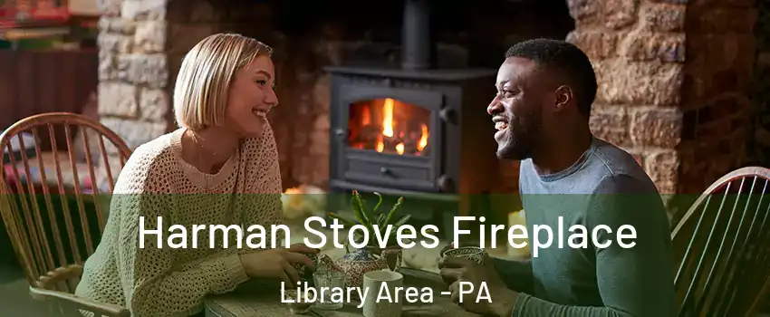 Harman Stoves Fireplace Library Area - PA