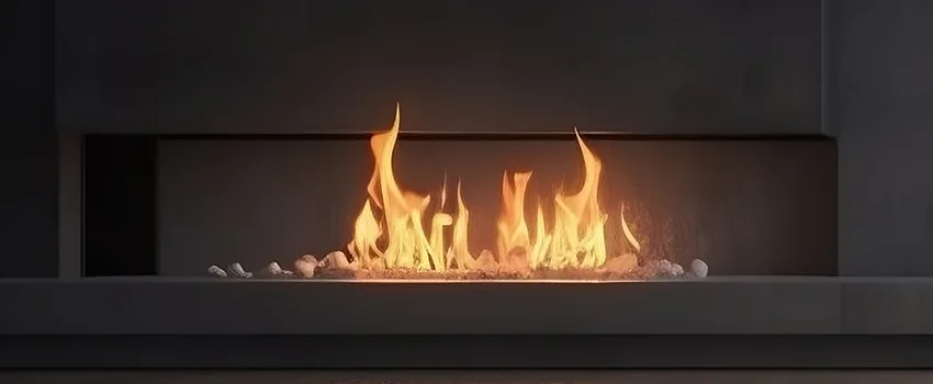 B-Vent Gas Fireplace Installation in Earn, PA