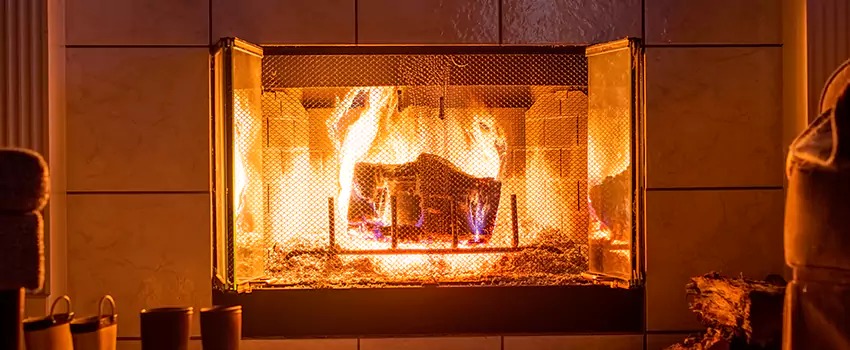 Mendota Hearth Landscape Fireplace Installation in Earn, Pennsylvania