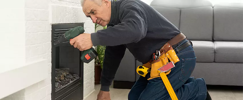 New Indoor Fireplace Installation in Midway Manor, Pennsylvania