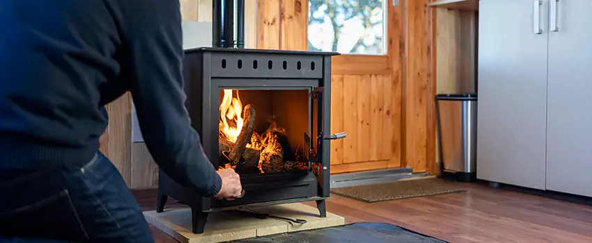 Open Hearth Wood Fireplace Installation in Earn, PA