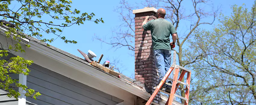 Vinyl and PVC Chimney Flashing Installation in Earn, PA