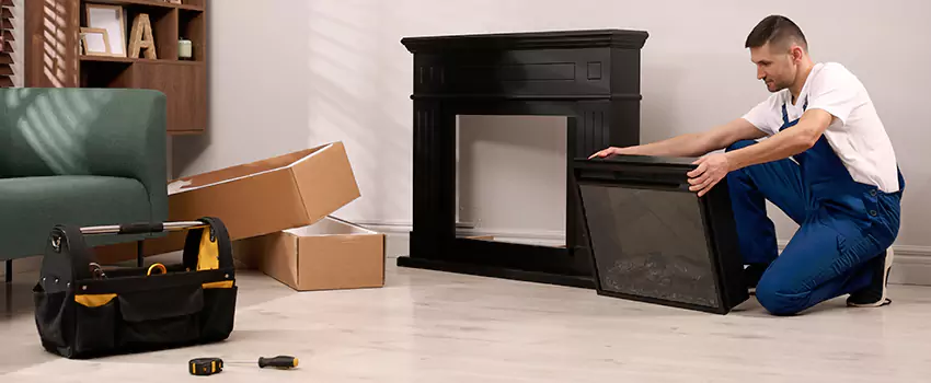 Old Rusted Metal Fireplace Repair And Replacement in Earn, PA