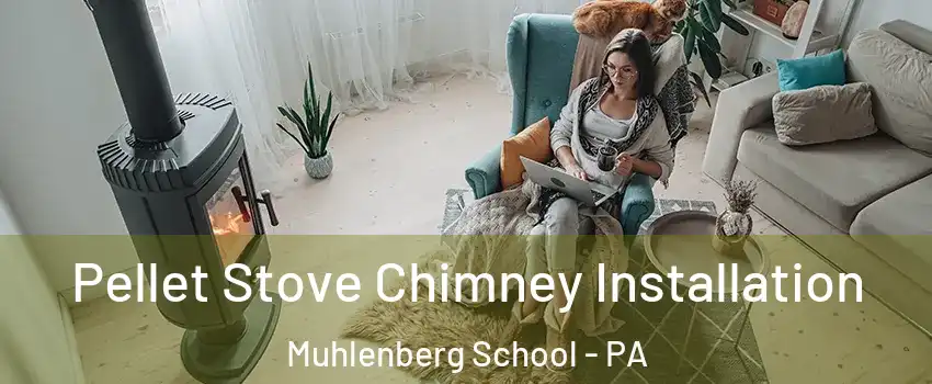 Pellet Stove Chimney Installation Muhlenberg School - PA